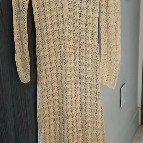 NWT RUMORED Ventura Crochet Maxi Dress - Picture 4 of 10